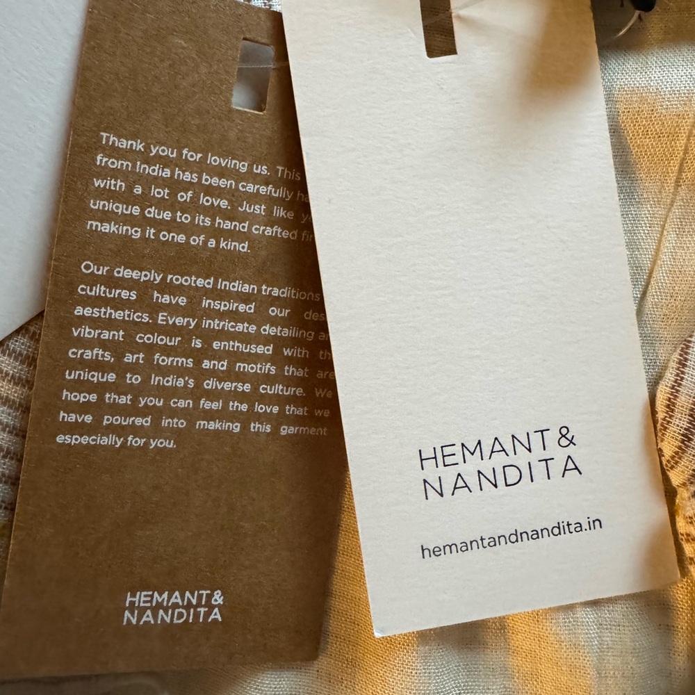 HEMANT & NANDITA Lina maxi dress - Picture 10 of 16